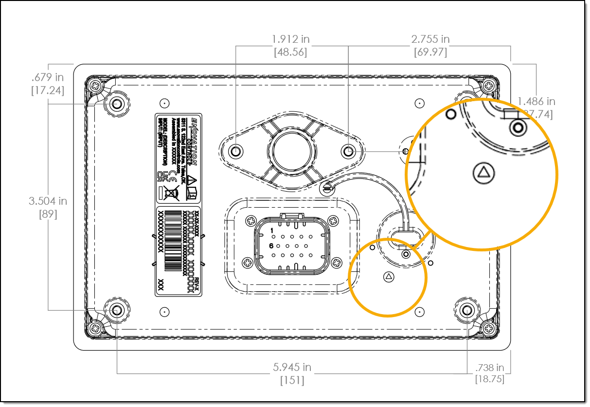 Magnet placement for DFU mode on an S50 or S70
