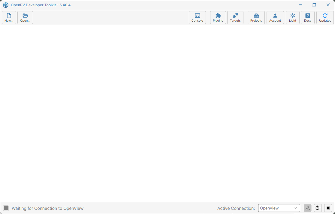 The OpenPV Developer Toolkit, freshly opened